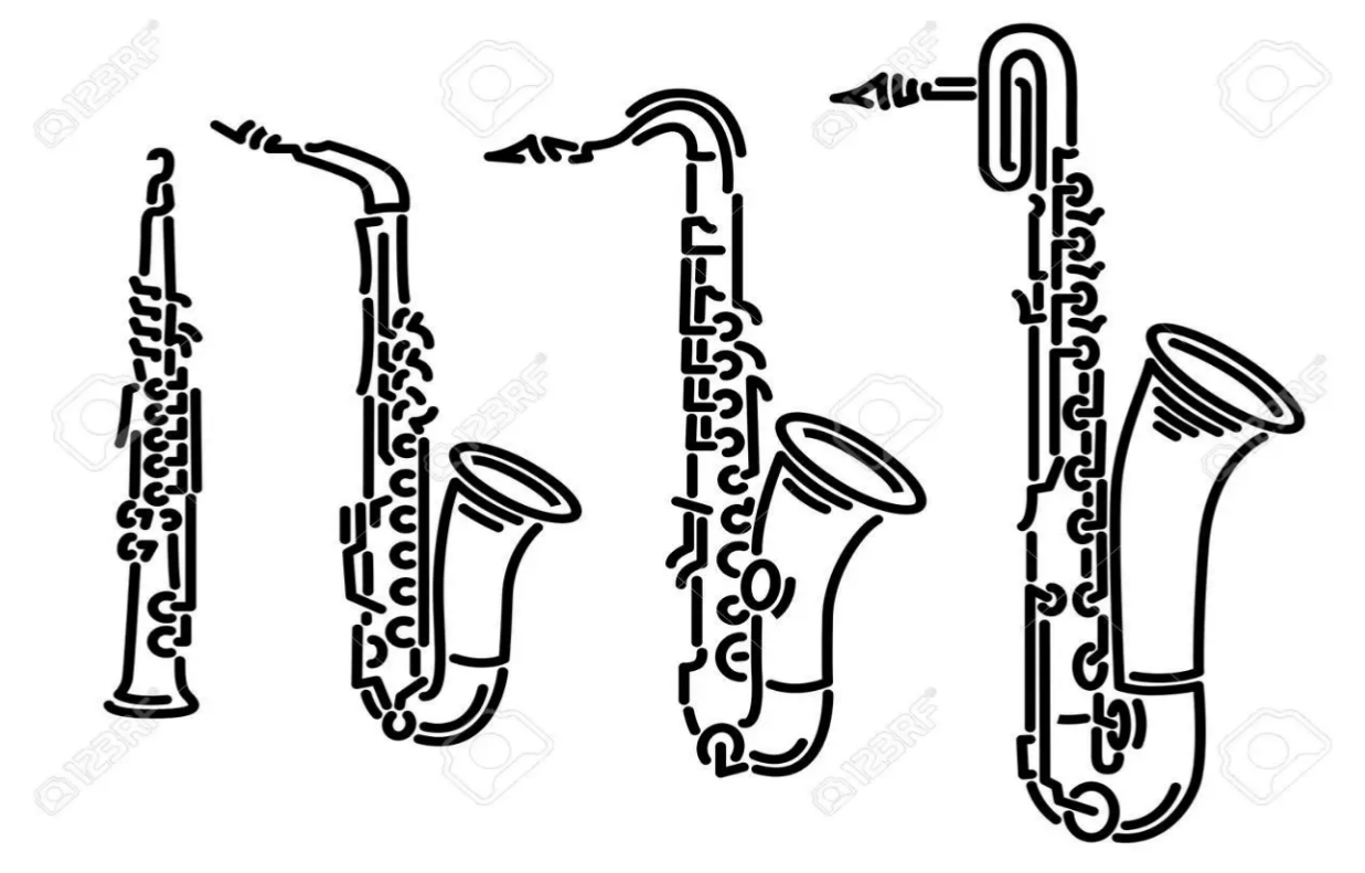 saxophone types