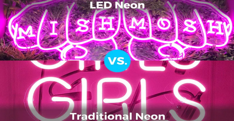 LED Neon vs Traditional Neon