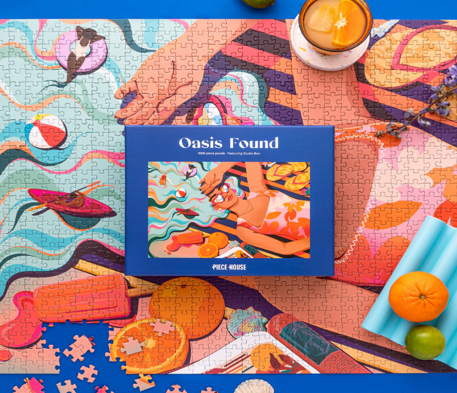 Oasis Found - 1000 Piece Puzzle